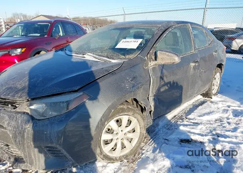 2015 Toyota Corolla Le из США, поврежденный, VIN 2T1BURHE0FC245588
